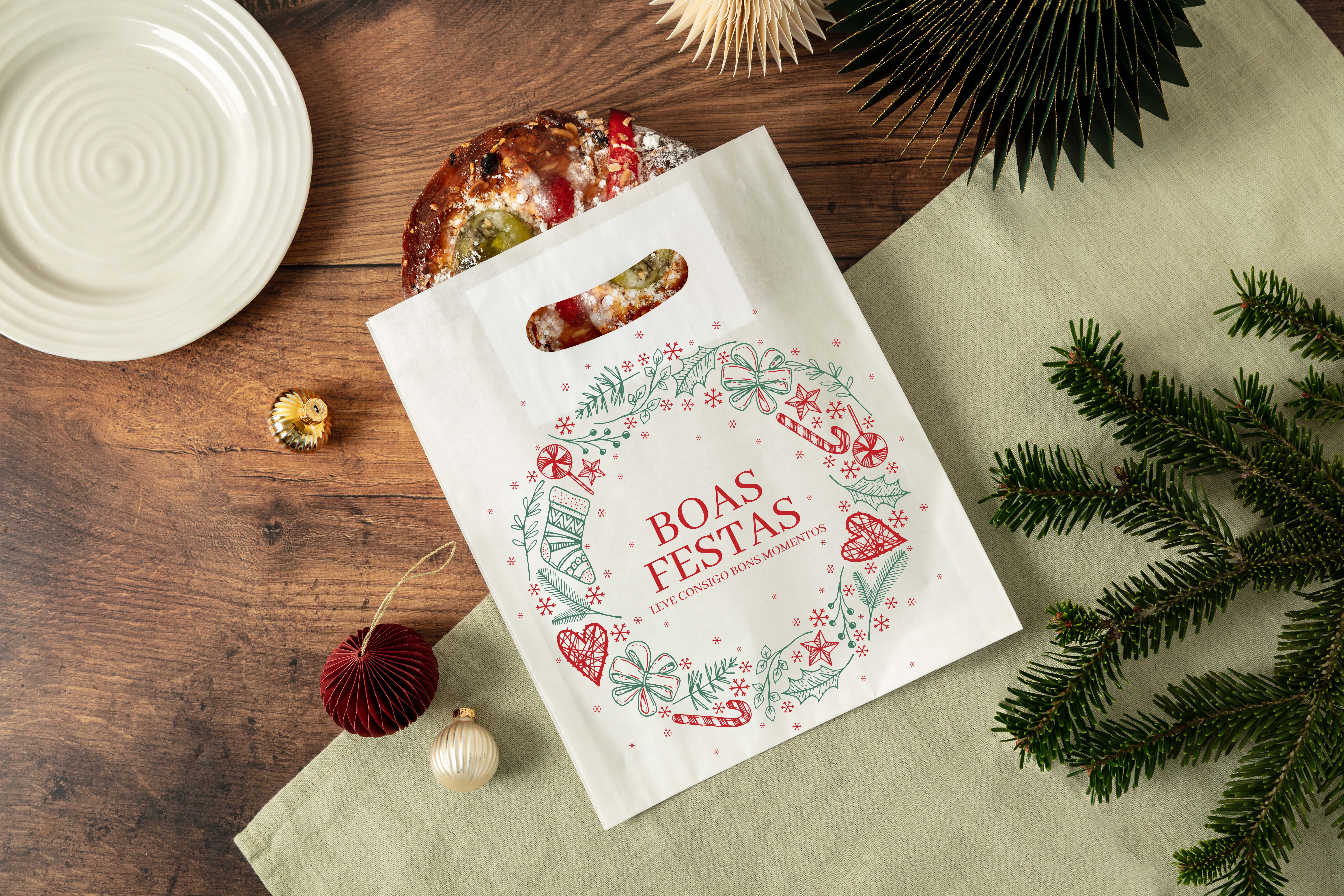 Edição Boas Festas - com asa vazada