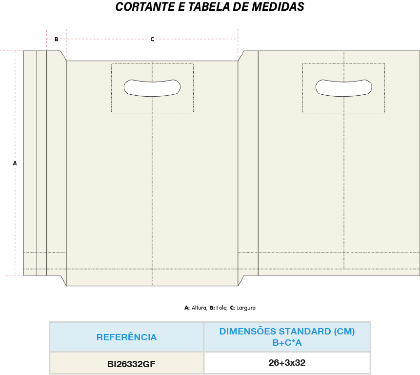 Edição Farmácia Bolseira - com asa vazada